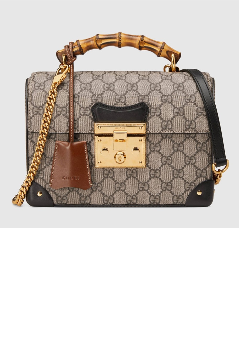 미러급레플리카사이트 | 명품레플리카 전문 쇼핑몰  | 퍼스트원 - 패드락 GG 스몰 뱀부 토트백 603221 > 구찌