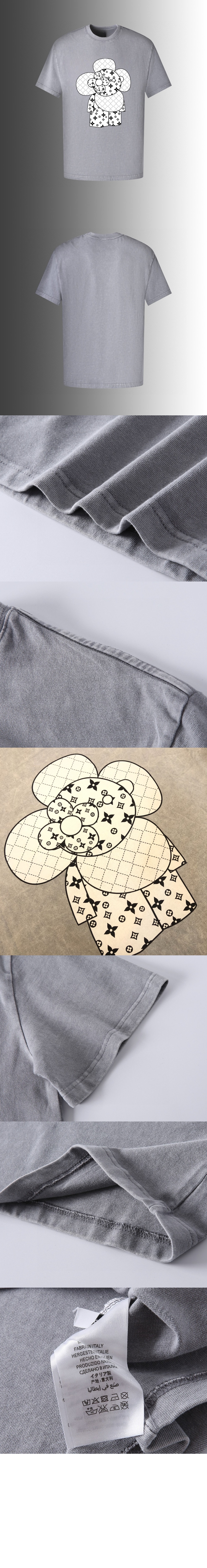 미러급레플리카사이트 | 명품레플리카 전문 쇼핑몰  | 퍼스트원 - 로고 프린트 반팔 > 루이비통