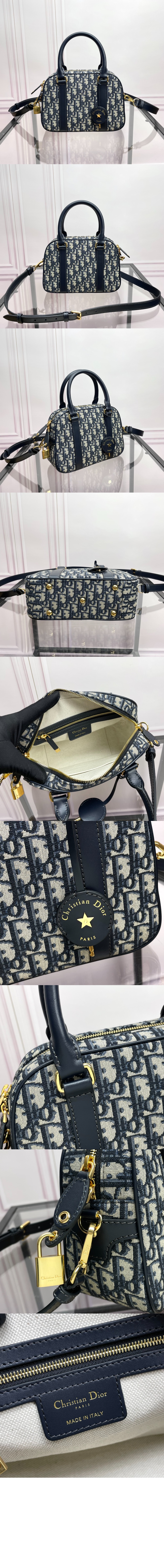 미러급레플리카사이트 | 명품레플리카 전문 쇼핑몰  | 퍼스트원 - D-Vibe 미디엄 볼링백 M1340 > 디올