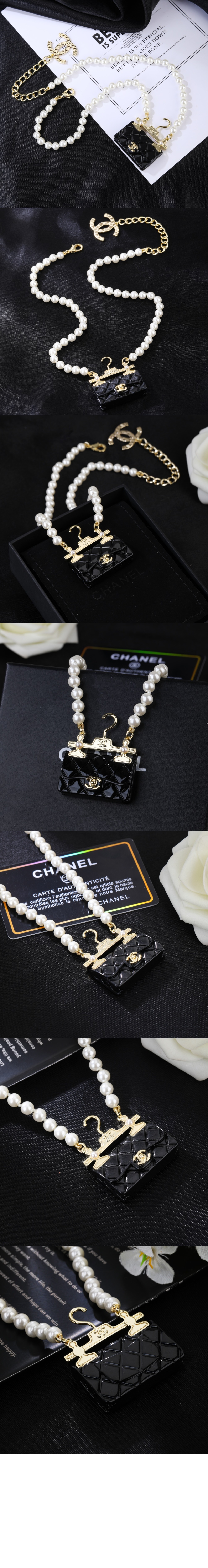 미러급레플리카사이트 | 명품레플리카 전문 쇼핑몰  | 퍼스트원 - 펄리 패션목걸이 AB9848 > 샤넬