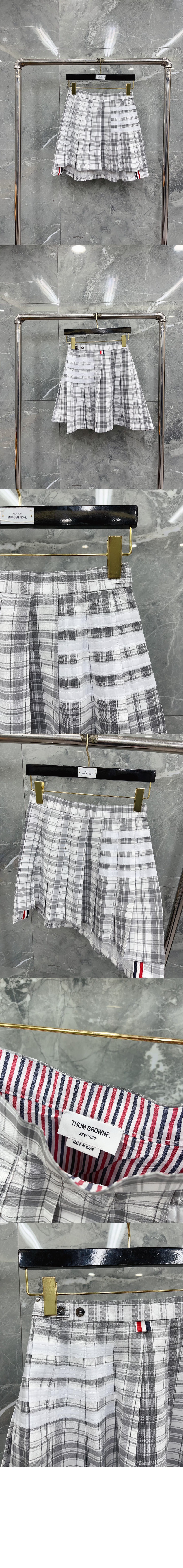미러급레플리카사이트 | 명품레플리카 전문 쇼핑몰  | 퍼스트원 - 로고 체크 스커트 > 톰브라운