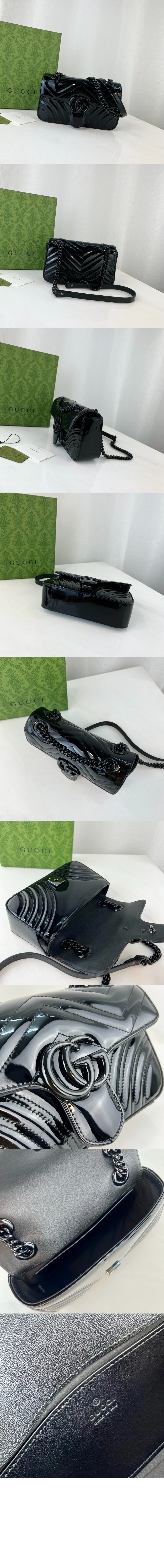 미러급레플리카사이트 | 명품레플리카 전문 쇼핑몰  | 퍼스트원 - GG 마몽 스몰 숄더백 443497 > 구찌