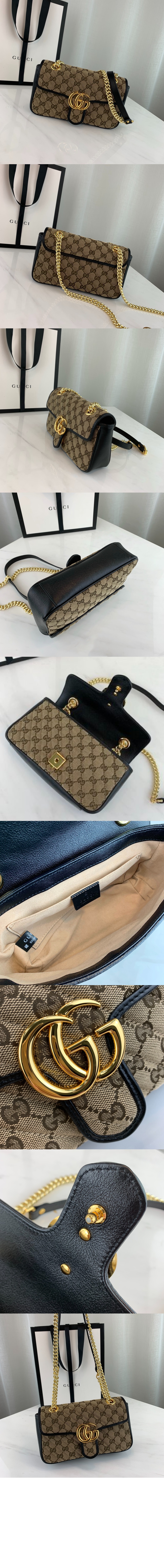 미러급레플리카사이트 | 명품레플리카 전문 쇼핑몰  | 퍼스트원 - GG 마몽 스몰 숄더백 443497 > 구찌