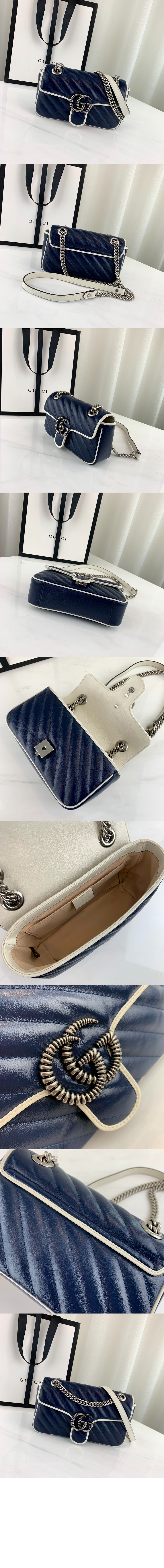 미러급레플리카사이트 | 명품레플리카 전문 쇼핑몰  | 퍼스트원 - GG 마몽 스몰 숄더백 443497 > 구찌