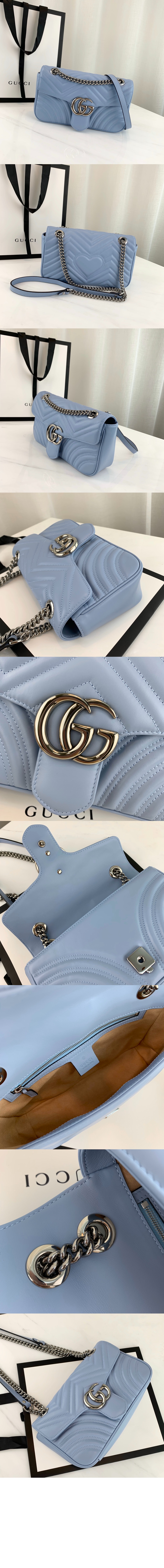 미러급레플리카사이트 | 명품레플리카 전문 쇼핑몰  | 퍼스트원 - GG 마몽 스몰 숄더백 443497 > 구찌