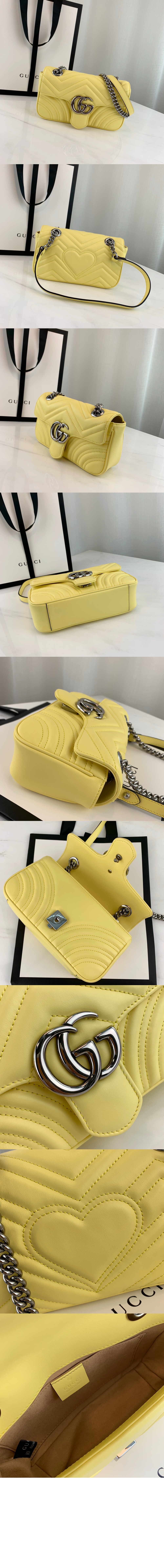 미러급레플리카사이트 | 명품레플리카 전문 쇼핑몰  | 퍼스트원 - GG 마몽 스몰 숄더백 443497 > 구찌