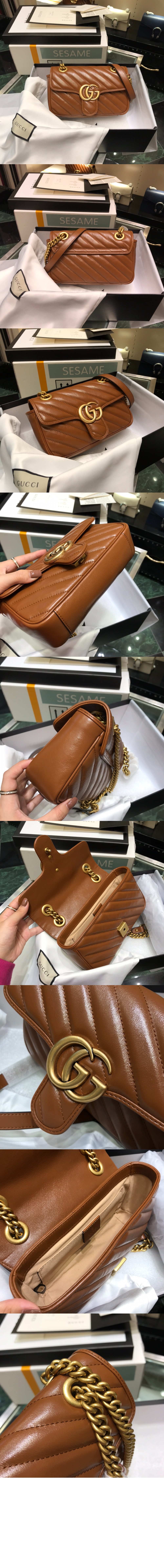 미러급레플리카사이트 | 명품레플리카 전문 쇼핑몰  | 퍼스트원 - GG 마틀라세 숄더백 443497 > 구찌