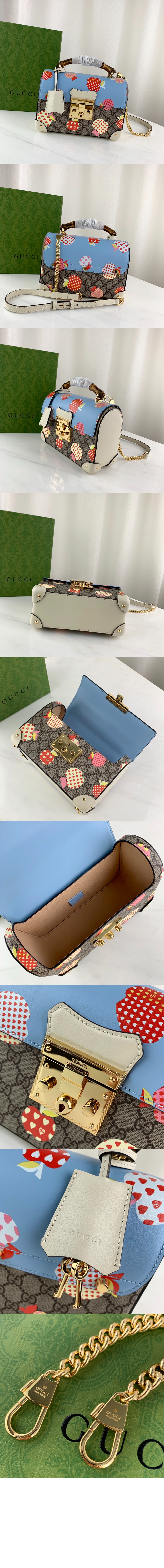 미러급레플리카사이트 | 명품레플리카 전문 쇼핑몰  | 퍼스트원 - 패드락 GG 스몰 뱀부 토트백 603221 > 구찌