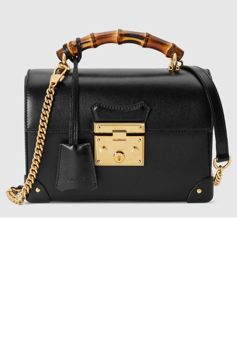 미러급레플리카사이트 | 명품레플리카 전문 쇼핑몰  | 퍼스트원 - 패드락 스몰 뱀부 토트백 레더 603221 > 구찌