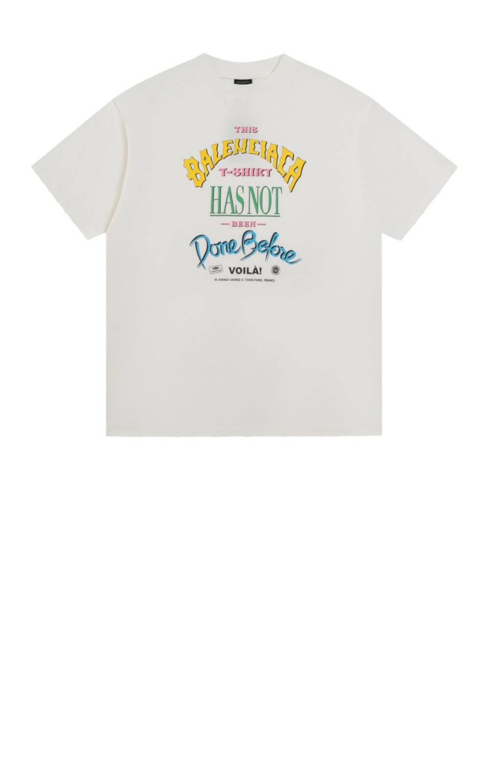 미러급레플리카사이트 | 명품레플리카 전문 쇼핑몰  | 퍼스트원 - 로고 프린트 반팔 > 발렌시아가