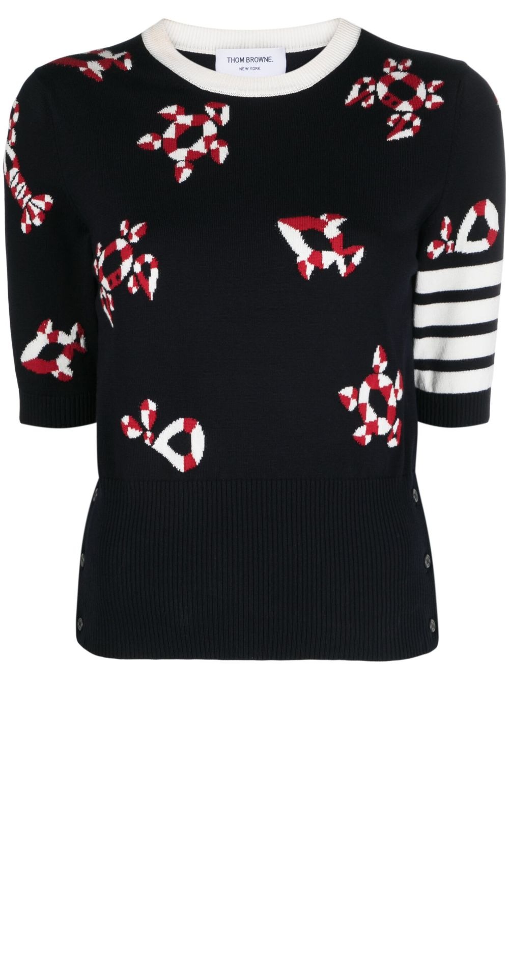 미러급레플리카사이트 | 명품레플리카 전문 쇼핑몰  | 퍼스트원 - 프린트 니트 톱 > 톰브라운