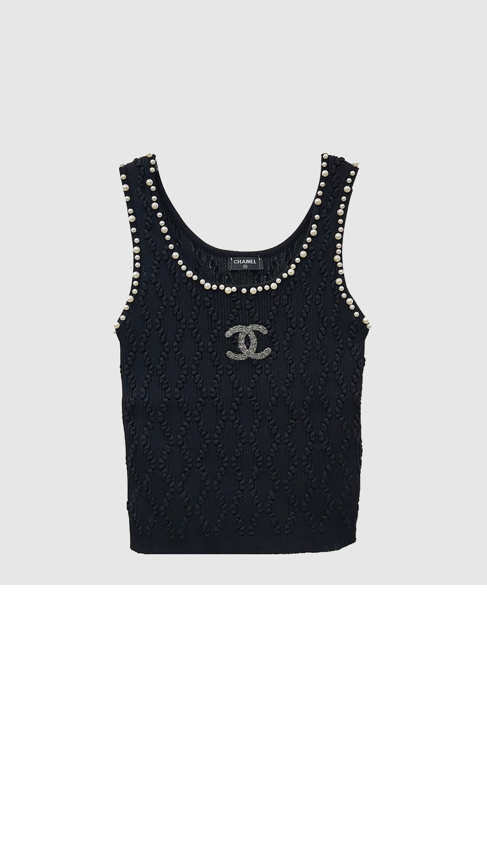 미러급레플리카사이트 | 명품레플리카 전문 쇼핑몰  | 퍼스트원 - 로고 프린트 반팔 > 샤넬