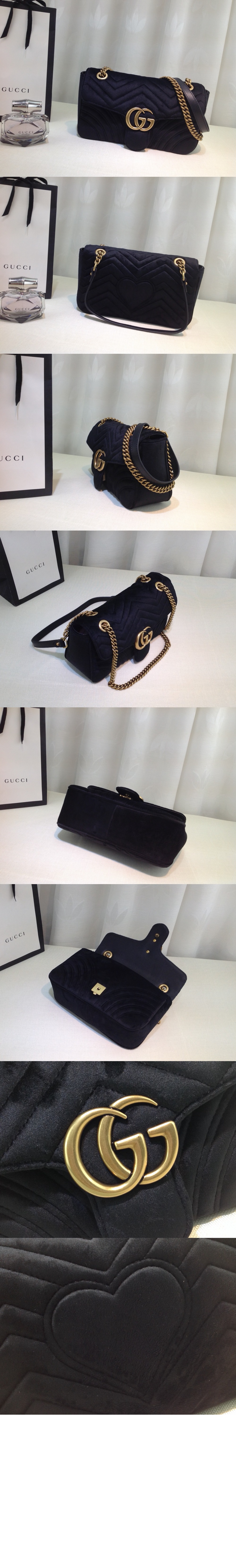 미러급레플리카사이트 | 명품레플리카 전문 쇼핑몰  | 퍼스트원 - GG 마몽 스몰 숄더백 443497 > 구찌