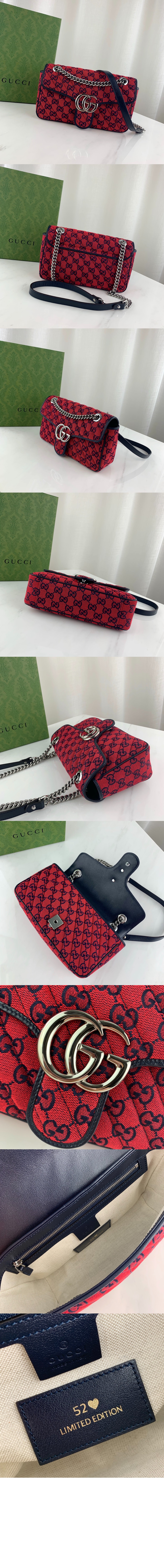 미러급레플리카사이트 | 명품레플리카 전문 쇼핑몰  | 퍼스트원 - GG 마몽 스몰 숄더백 443497 > 구찌