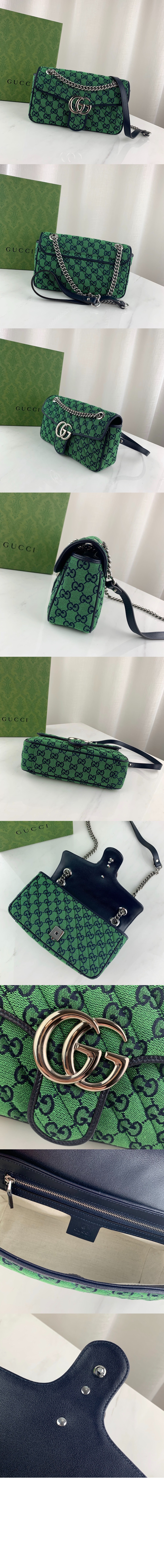 미러급레플리카사이트 | 명품레플리카 전문 쇼핑몰  | 퍼스트원 - GG 마몽 스몰 숄더백 443497 > 구찌
