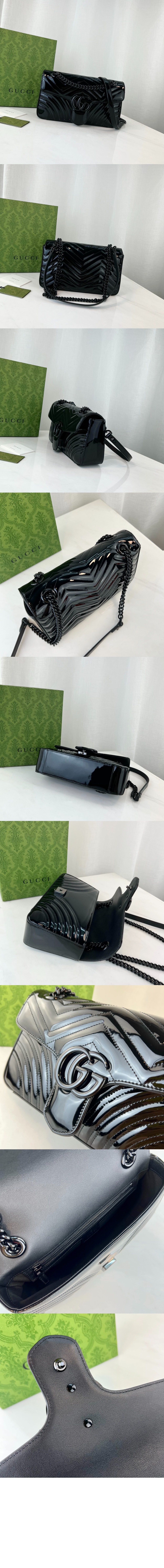 미러급레플리카사이트 | 명품레플리카 전문 쇼핑몰  | 퍼스트원 - GG 마몽 스몰 숄더백 443497 > 구찌
