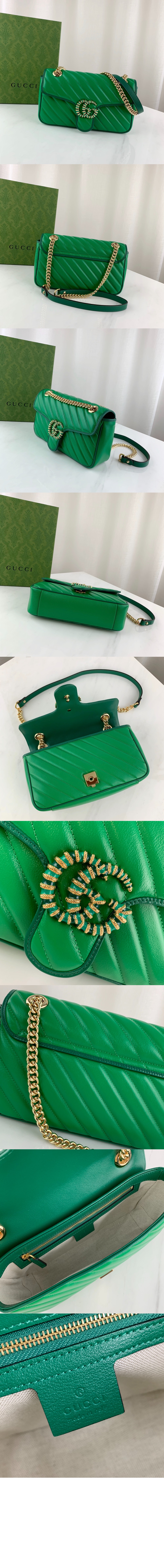 미러급레플리카사이트 | 명품레플리카 전문 쇼핑몰  | 퍼스트원 - GG 마몽 스몰 숄더백 443497 > 구찌