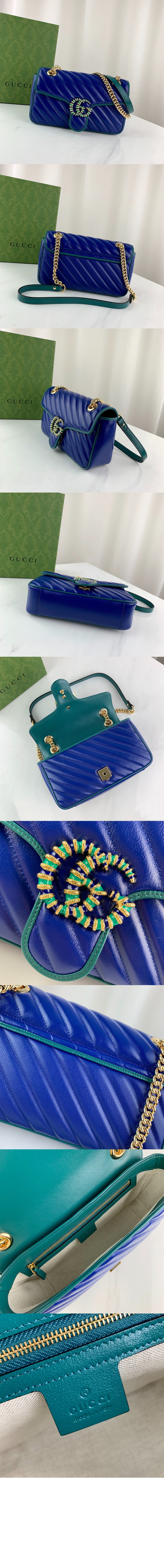 미러급레플리카사이트 | 명품레플리카 전문 쇼핑몰  | 퍼스트원 - GG 마몽 스몰 숄더백 443497 > 구찌