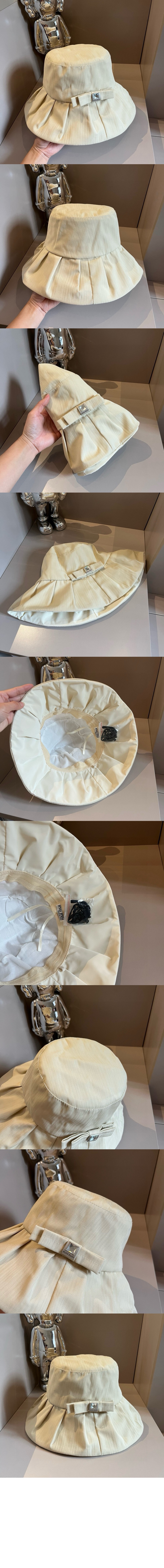 미러급레플리카사이트 | 명품레플리카 전문 쇼핑몰  | 퍼스트원 - 플리츠 버킷햇 5HC176 > 미우미우