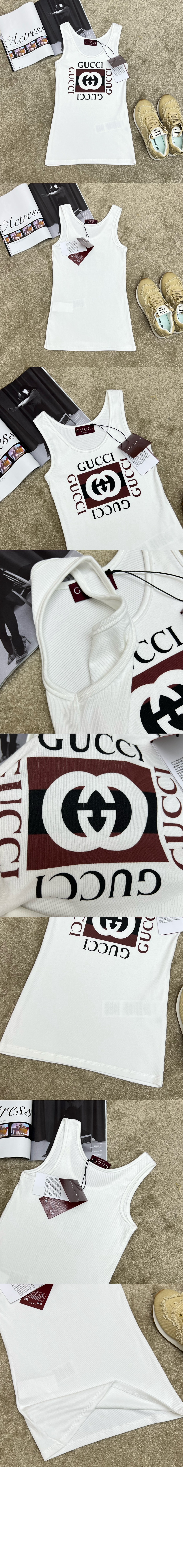 미러급레플리카사이트 | 명품레플리카 전문 쇼핑몰  | 퍼스트원 - 로고 프린트 반팔 > 구찌