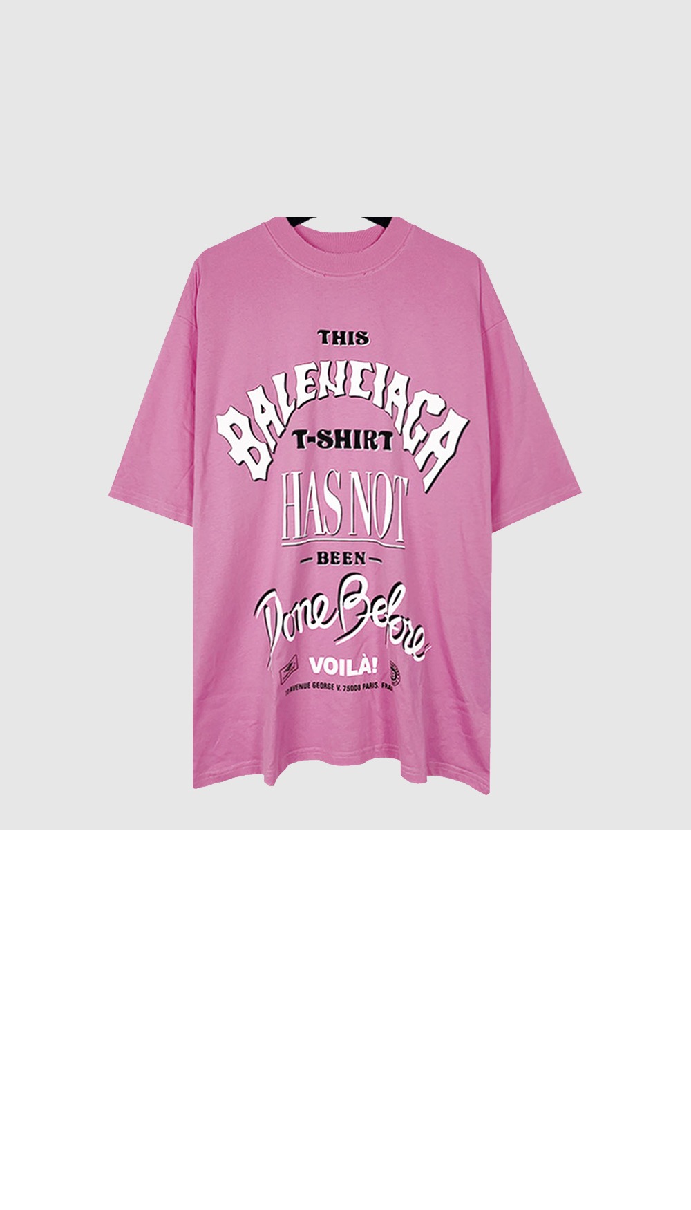 미러급레플리카사이트 | 명품레플리카 전문 쇼핑몰  | 퍼스트원 - 로고 프린트 반팔 > 발렌시아가