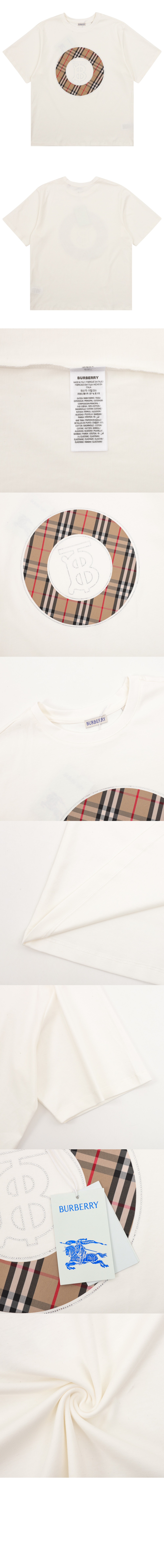 미러급레플리카사이트 | 명품레플리카 전문 쇼핑몰  | 퍼스트원 - 로고 프린트 반팔 > 버버리