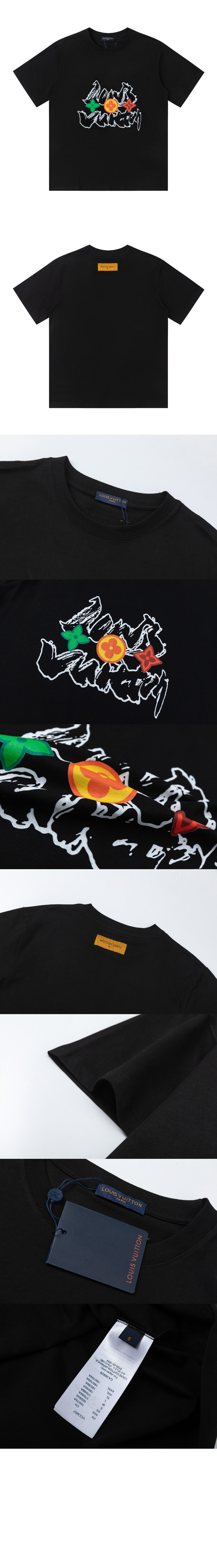 미러급레플리카사이트 | 명품레플리카 전문 쇼핑몰  | 퍼스트원 - 로고 프린트 반팔 > 루이비통