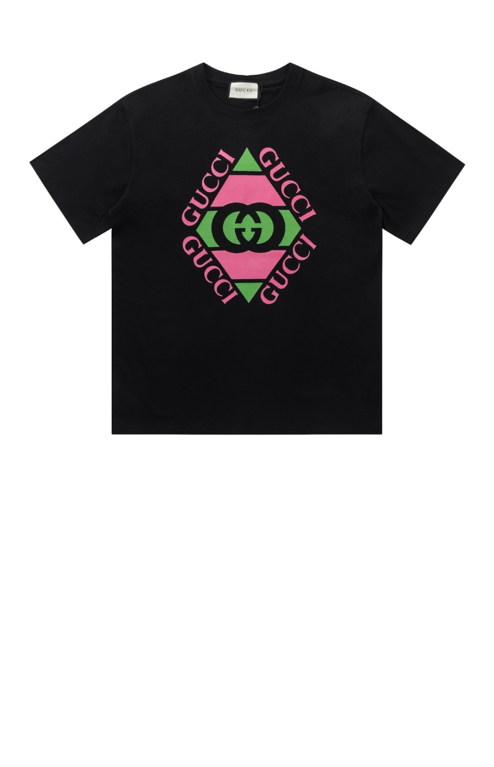 미러급레플리카사이트 | 명품레플리카 전문 쇼핑몰  | 퍼스트원 - 로고 프린트 반팔 > 구찌