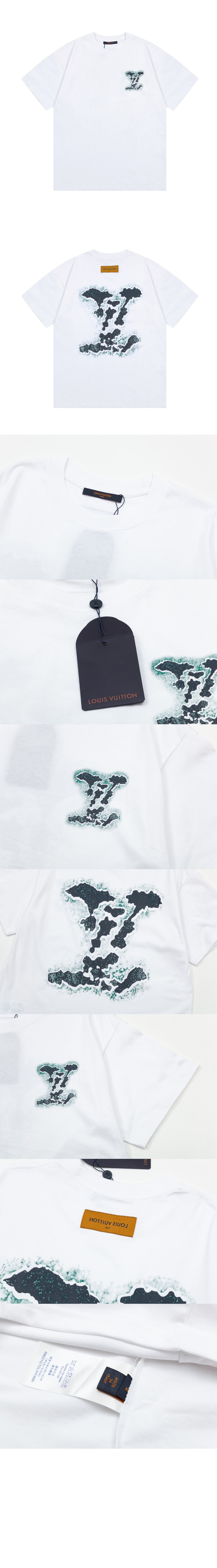 미러급레플리카사이트 | 명품레플리카 전문 쇼핑몰  | 퍼스트원 - 로고 프린트 반팔 > 루이비통