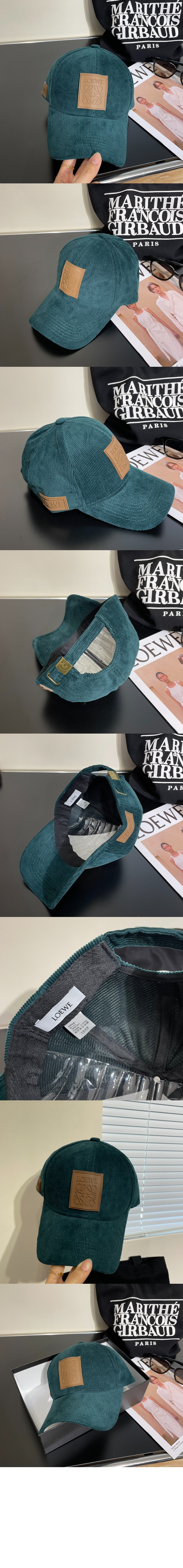 미러급레플리카사이트 | 명품레플리카 전문 쇼핑몰  | 퍼스트원 - 코듀로이 패치 베이스볼 캡 > 로에베