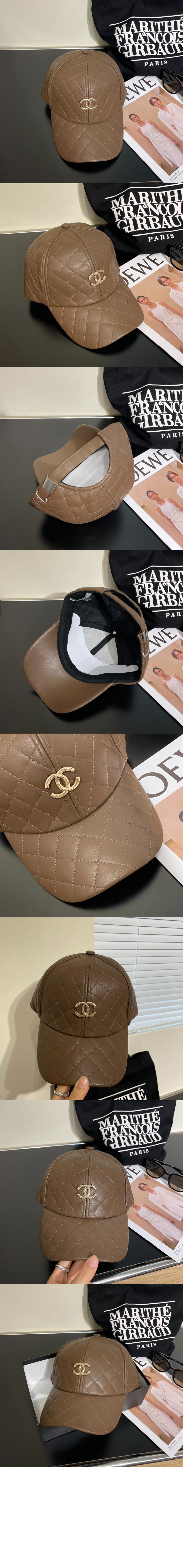 미러급레플리카사이트 | 명품레플리카 전문 쇼핑몰  | 퍼스트원 - 가죽 베이스볼 캡 AA89371 > 샤넬