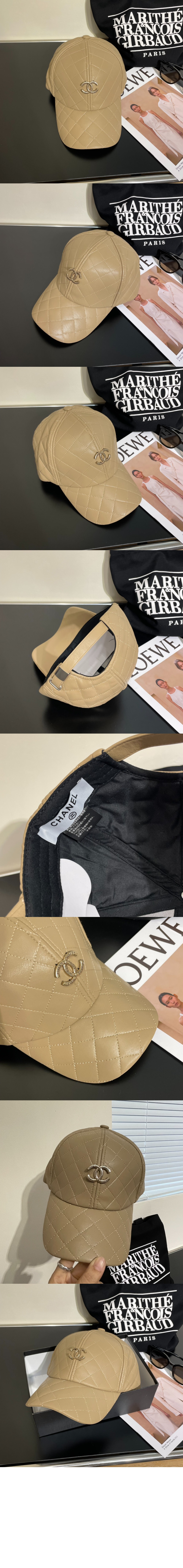 미러급레플리카사이트 | 명품레플리카 전문 쇼핑몰  | 퍼스트원 - 가죽 베이스볼 캡 AA89371 > 샤넬