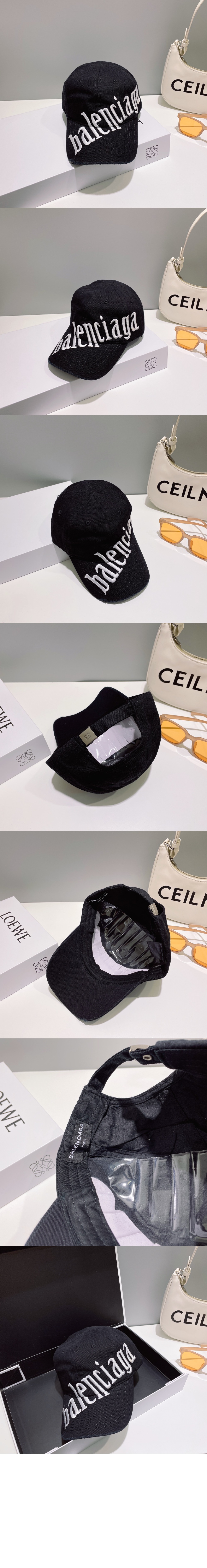 미러급레플리카사이트 | 명품레플리카 전문 쇼핑몰  | 퍼스트원 - 사선 로고 베이스볼 캡 680738 > 발렌시아가