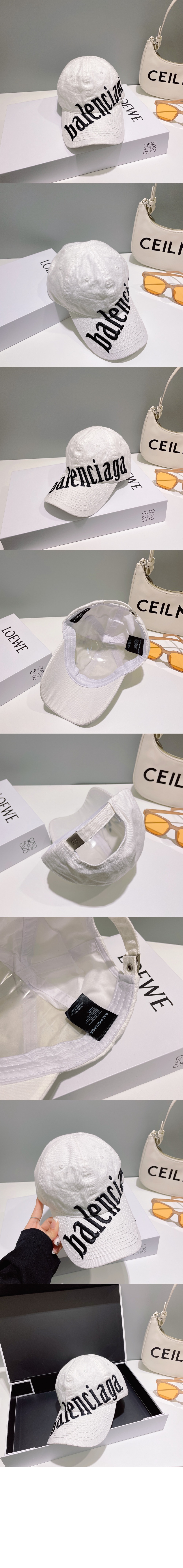 미러급레플리카사이트 | 명품레플리카 전문 쇼핑몰  | 퍼스트원 - 사선 로고 베이스볼 캡 680738 > 발렌시아가