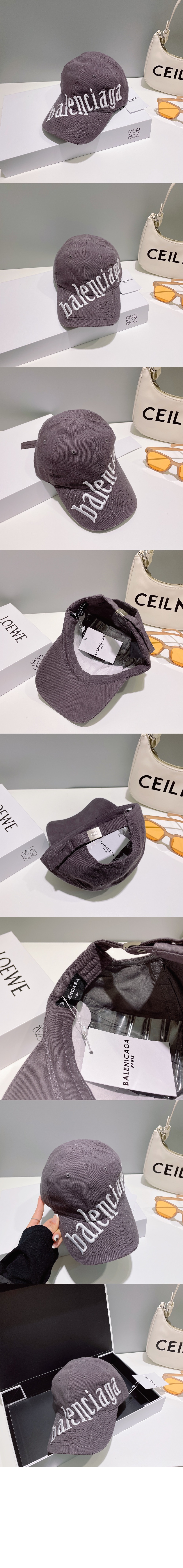 미러급레플리카사이트 | 명품레플리카 전문 쇼핑몰  | 퍼스트원 - 사선 로고 베이스볼 캡 680738 > 발렌시아가