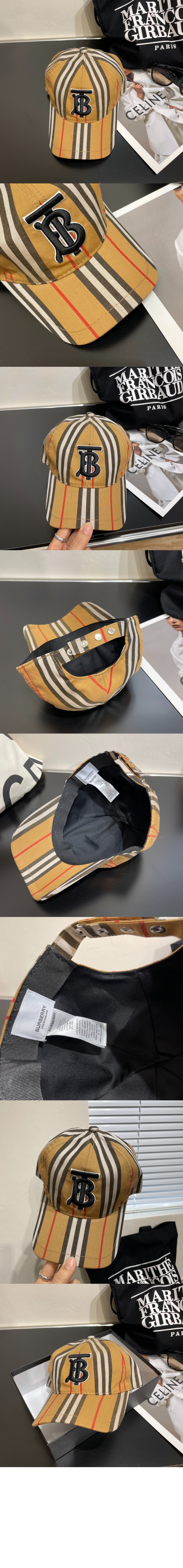 미러급레플리카사이트 | 명품레플리카 전문 쇼핑몰  | 퍼스트원 - 스트라이프 베이스볼 캡 80269241 > 버버리