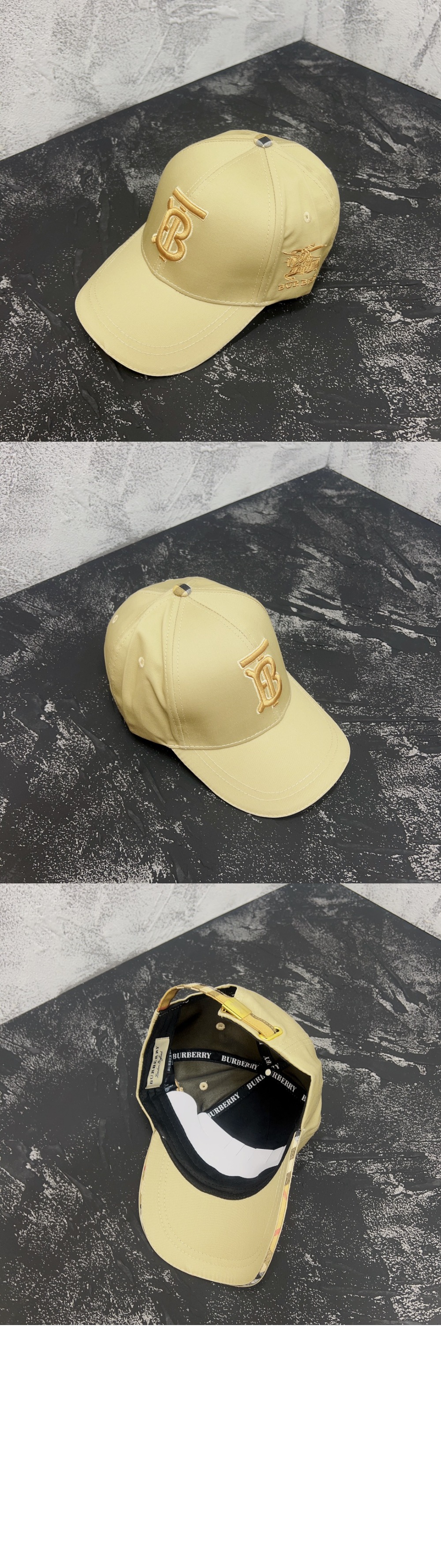 미러급레플리카사이트 | 명품레플리카 전문 쇼핑몰  | 퍼스트원 - 자수 로고 베이스볼 캡 43753233 > 버버리