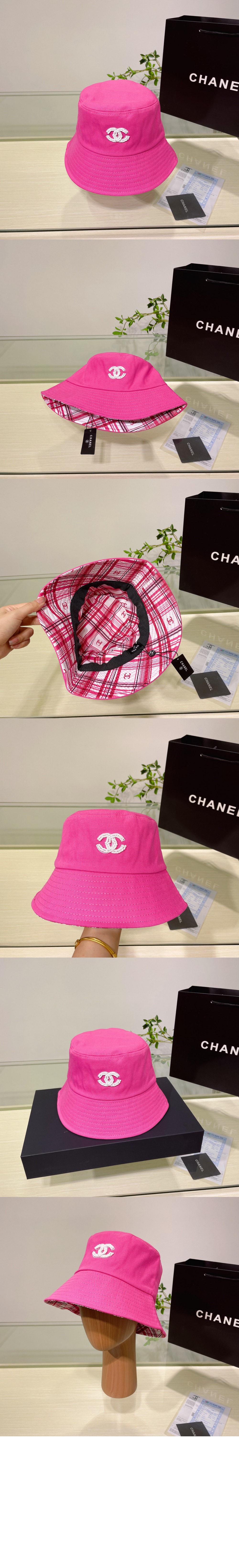 미러급레플리카사이트 | 명품레플리카 전문 쇼핑몰  | 퍼스트원 - 로고 버킷햇 AA8956 > 샤넬