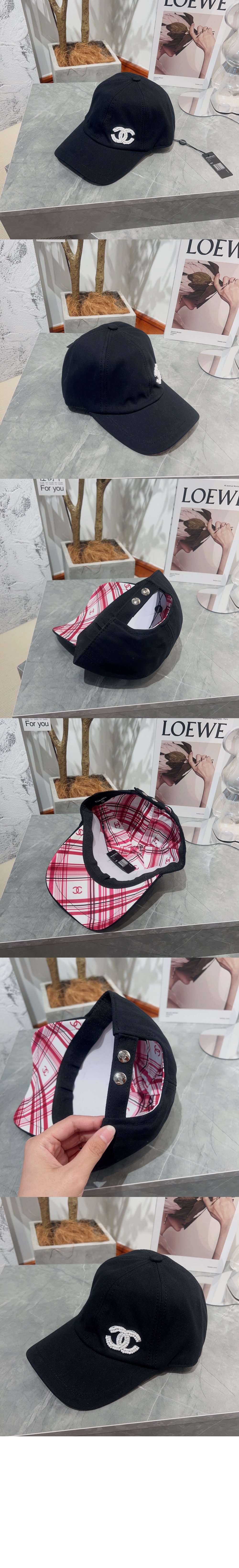 미러급레플리카사이트 | 명품레플리카 전문 쇼핑몰  | 퍼스트원 - 로고 베이스볼 캡 AA8955 > 샤넬