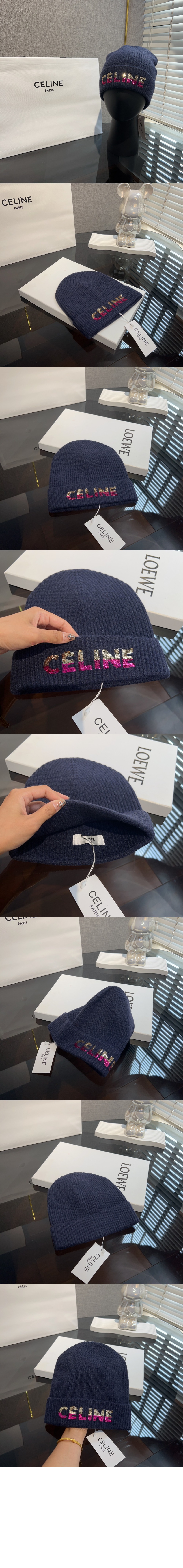 미러급레플리카사이트 | 명품레플리카 전문 쇼핑몰  | 퍼스트원 - 그라데이션 로고 비니 2A07Z > 셀린느