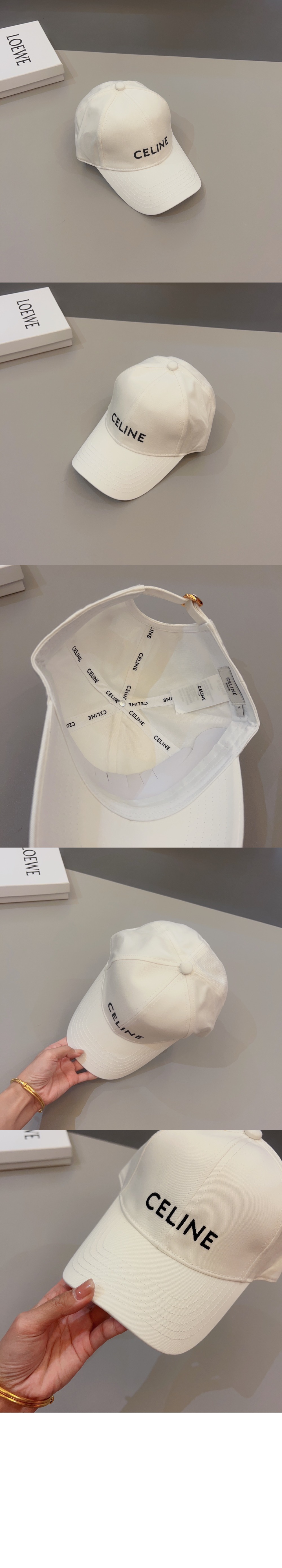 미러급레플리카사이트 | 명품레플리카 전문 쇼핑몰  | 퍼스트원 - 드릴 코튼 베이스볼 캡 2AUA12 > 셀린느