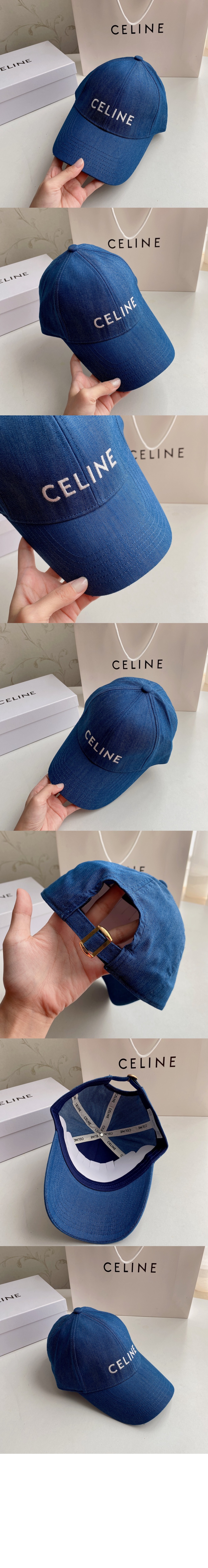 미러급레플리카사이트 | 명품레플리카 전문 쇼핑몰  | 퍼스트원 - 드릴 코튼 베이스볼 캡 2AUA19 > 셀린느