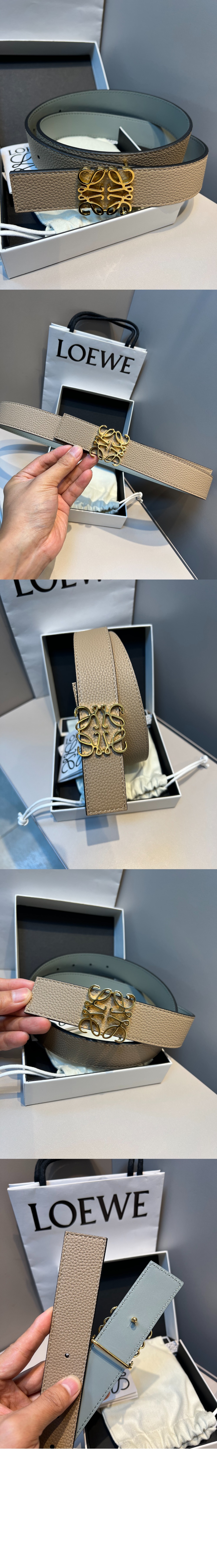미러급레플리카사이트 | 명품레플리카 전문 쇼핑몰  | 퍼스트원 - 리버서블 애너그램 벨트 > 로에베