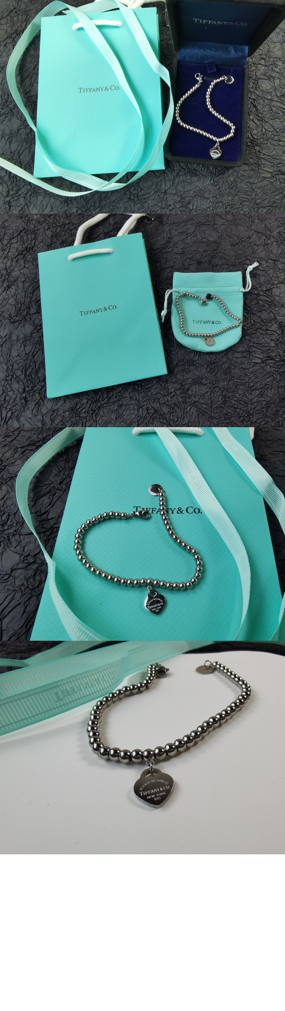 미러급레플리카사이트 | 명품레플리카 전문 쇼핑몰  | 퍼스트원 - 하트 태그 비드 팔찌 > 티파니