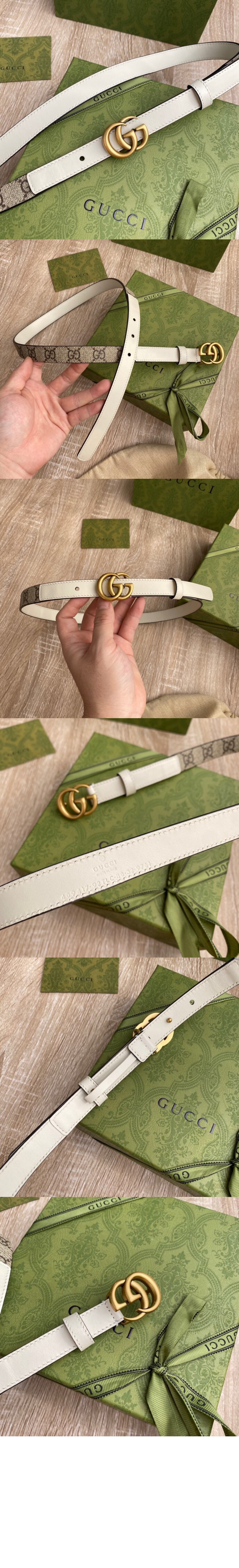미러급레플리카사이트 | 명품레플리카 전문 쇼핑몰  | 퍼스트원 - 더블 G 버클 슬림 벨트 409417 > 구찌