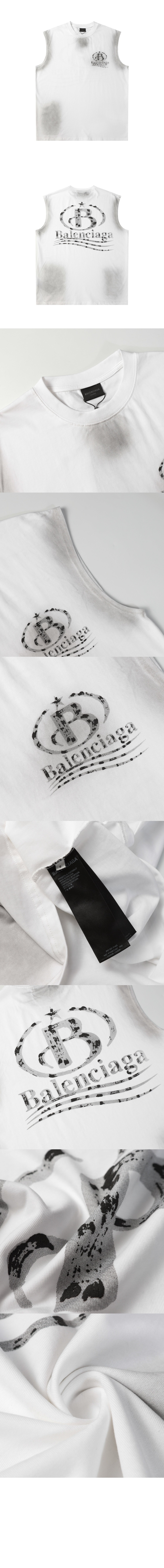 미러급레플리카사이트 | 명품레플리카 전문 쇼핑몰  | 퍼스트원 - 로고 민소매 톱 > 발렌시아가