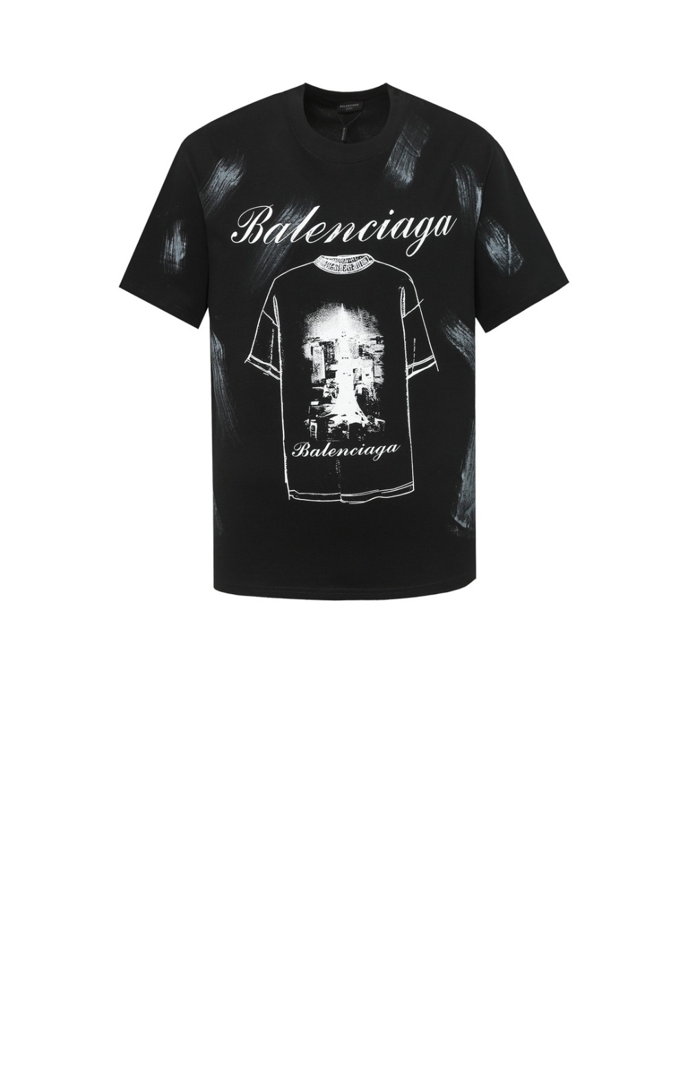 미러급레플리카사이트 | 명품레플리카 전문 쇼핑몰  | 퍼스트원 - 로고 프린트 반팔 > 발렌시아가