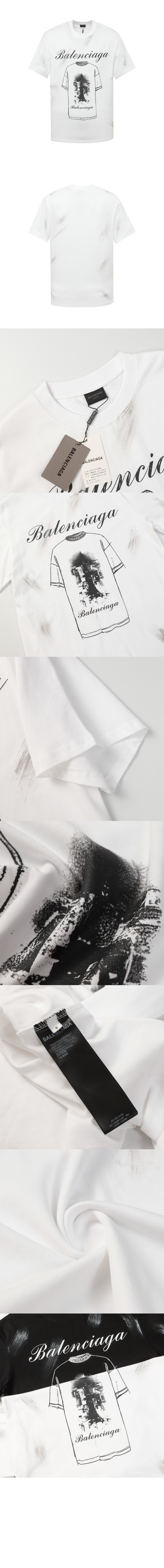 미러급레플리카사이트 | 명품레플리카 전문 쇼핑몰  | 퍼스트원 - 로고 프린트 반팔 > 발렌시아가