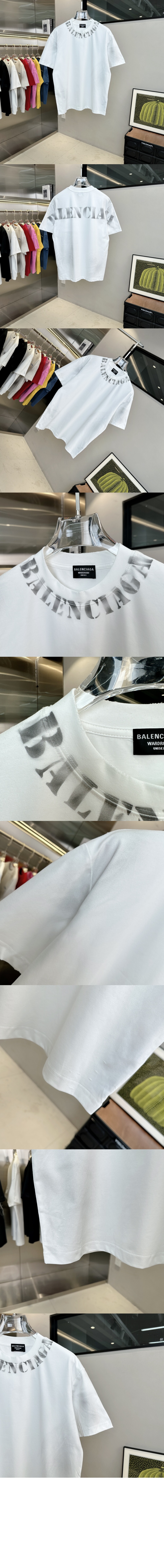 미러급레플리카사이트 | 명품레플리카 전문 쇼핑몰  | 퍼스트원 - 로고 프린트 반팔 > 발렌시아가