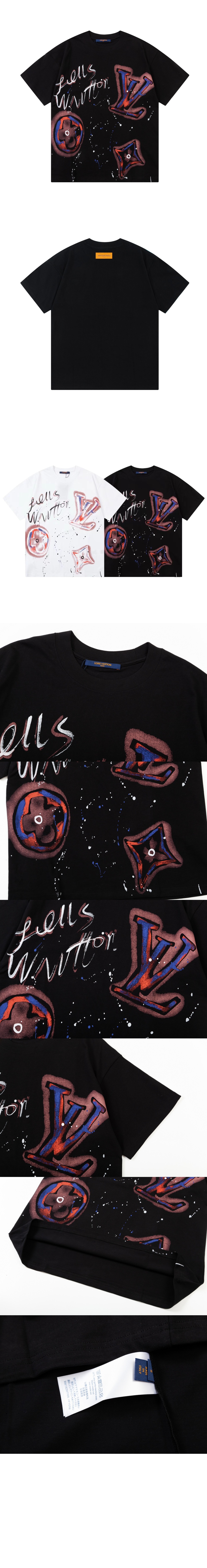 미러급레플리카사이트 | 명품레플리카 전문 쇼핑몰  | 퍼스트원 - 로고 프린트 반팔 > 루이비통